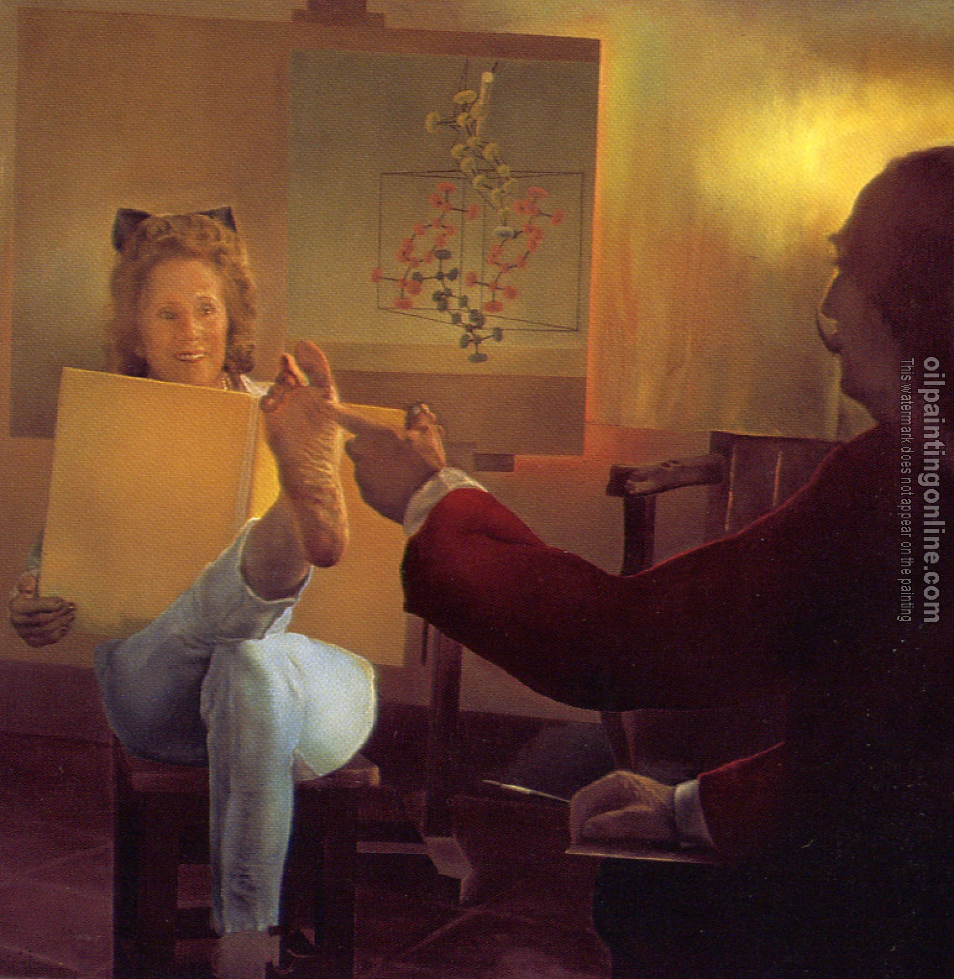 Dali, Salvador - Gala's Foot (Stereoscopic work)